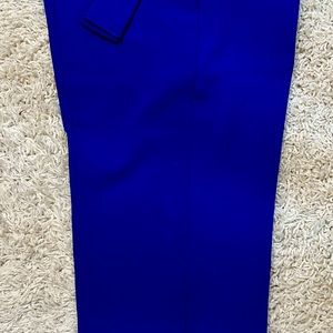 Royal blue dress slacks. Brand new-Never worn. Smoke free home.